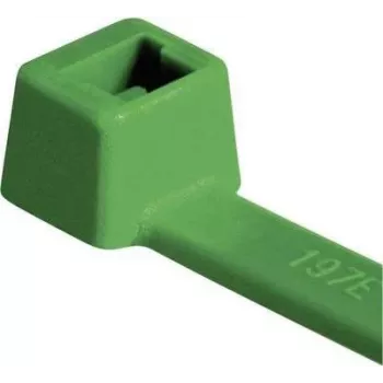 HellermannTyton T18R zelene kabelske vezice, 100 x 2,5 mm, PA66, 80 N, 100 kosov (116-01815)