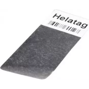 HellermannTyton 594-81104 termotransfer nalepka prozorna bela 100mm x 100mm 1000 nalepk