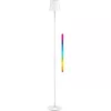 WENTRONIC Goobay brezžična LED stoječa svetilka XL 122 cm RGBW bela (76572)