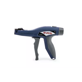 HellermannTyton EVO9iSP-MET/PL-BU orodje za kabelske vezice modro-sivo 110-88002