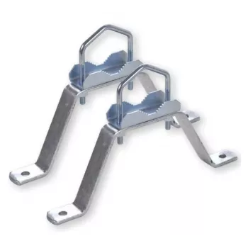 WEIß BELA MHZ1560 set stenskega nosilca, jeklo, 15 cm (39061)