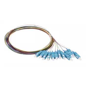 SYNERGY21 SC enorodovni OS2 optični pigtail, 9/125µm, G.657.A2, 2m, 12 kosov, barvno S215686V1