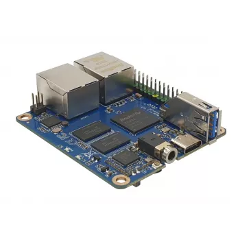 ALLNET Rock Pi E D4W1 dvojna Ethernet plošča RK3328 512MB RAM 802.11 a/b/g/n, 2,4G (RS309-D4W1)