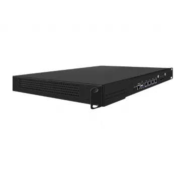 ALLNET 1U rack omrežna naprava barebone Intel N150, 4x 2.5GbE, 2x SFP+, DDR5, NVMe, HDMI, USB 3.2 ALL-RackPC-N150