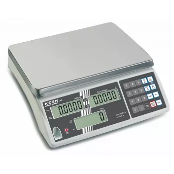 KERN CXB 6K0.5 števec tehtnica, nosilnost 6 kg, odčitljivost 0,5 g, srebrna