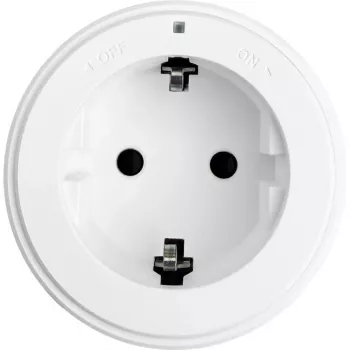 SYNERGY21 MODULRAIL tip F vtični modul bel (Schuko) 16A 250V S21-MR016