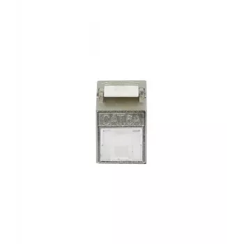 SYNERGY21 S216338V2 CAT6A oklopljen keystone jack, brez orodja, Slim-line, RJ45, 500 MHz
