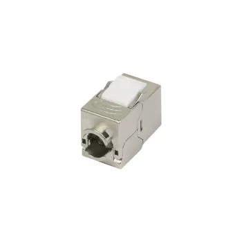 SYNERGY21 S216338V2 CAT6A oklopljen keystone jack, brez orodja, Slim-line, RJ45, 500 MHz
