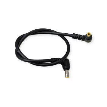 ALLNET podaljšek DC napajanja 5,5mm x 2,5mm vtič na vtičnico 0,49m črn ALL-Adapt-Ext5.5-2.5-490