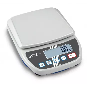 KERN EMS 12K0.1 precizna tehtnica, 12 kg x 0,1 g, nerjavno jeklo, RS-232, napajanje iz omrežja/baterije