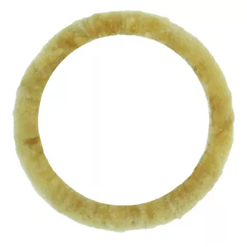 IWH prevleka za volan, pravo jagnječje krzno, bež, 35–41 cm 102712