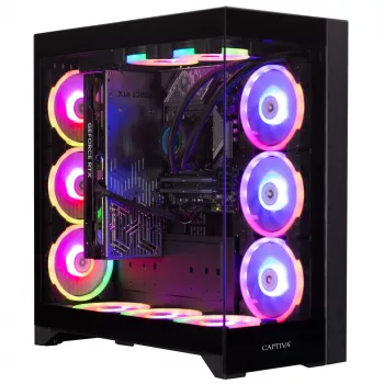 Captiva Highend Gaming R99-755 namizni PC - AMD Ryzen 9 9950X3D, Radeon RX 9070 XT 16GB, 64GB RAM, 2TB SSD, Windows 11 Home