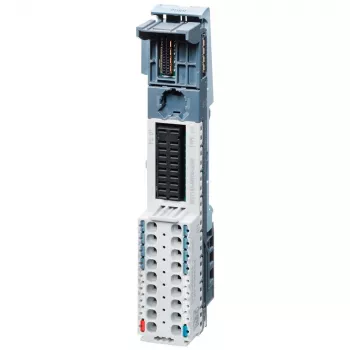 Siemens SIMATIC ET 200SP BaseUnit BU15-P16+A0+2D, tip A0, Push-in sponke, svetla barvna koda, 16 procesnih sponk, 2 diagnostični sponki, določa novo potencialno skupino P1 za 2-žične senzorje, montaža na DIN letev, IP20 6ES71936BP000DU0