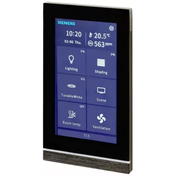Siemens Touch Control TC5 5 panel, črn, podometni 205/22 (5WG12052AB22)
