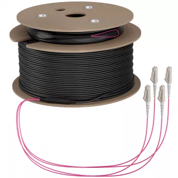 EFB Elektronik trunk kabel U-DQ ZN BH OM4 4G 1x4 LC-LC 180m Dca LSZH O8303S180OM4