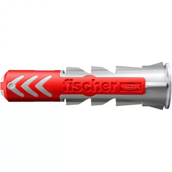 Fischer DuoPower 8x40 univerzalni vložek, 1200 kosov, sivo/rdeče 564116