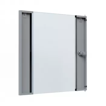 EFB Elektronik steklena vrata za stensko ohišje X-Rack 12U siva RAL 7035 (WGX-TUR12GR.G)