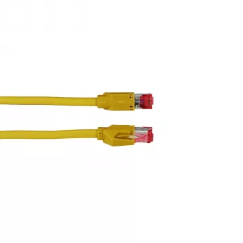 EFB Elektronik Cat.7 S/FTP LSZH patch kabel, 2 m, rumen K0700GE.2