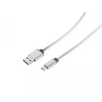 Exertis Connect 39910214 kabel USB-C na USB-A, 1 m, USB 3.2 Gen 1, srebrn