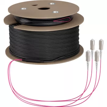 EFB Elektronik trunk kabel U-DQ ZN BH OM4 4G 1x4 SC-SC 90 m Dca LSZH - 90 m O8301S90OM4