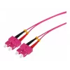 Tecline HD optični patch kabel, 50/125 µm, večmodni, OM4, SC duplex na SC duplex, vijolična, 3,0 m (798SS03)