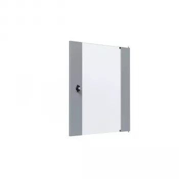 EFB Elektronik steklena vrata za X-Rack stensko ohišje 15U siva RAL7035 3/3 WGX-TUR15GR.G