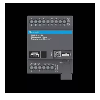 BUSCH-JAEGER binarni vhodni modul BI-M-10.20.1.11, 10-kanalni KNX, za DIN letev 2CDG510015R0021