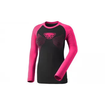 Dynafit Speed Dryarn L/S ženska majica z dolgimi rokavi, Pink Glo, velikost XS