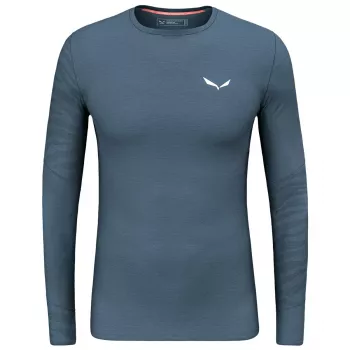 Salewa Cristallo Warm AMR dolge termo spodnje majice - Dark Denim, L