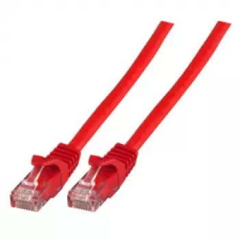 EFB K8110RT.5 Cat.5e U/UTP LSZH CCA patch kabel, RJ45, rdeč, 5m