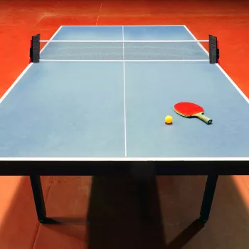 RELAXDAYS set mreže za namizni tenis s pritrditvijo s sponkami, črn 10025041_0