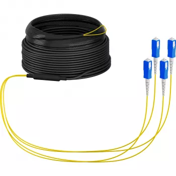 EFB Elektronik trunk kabel U-DQ ZN BH OS2 4E 1x4 SC-SC 20 m Dca LSZH - optični kabel - 20 m O8301S20OS2