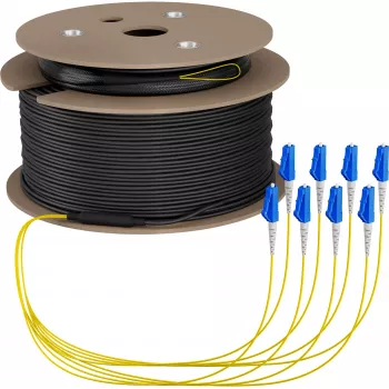 EFB Elektronik trunk kabel U-DQ ZN BH OS2 8E 1x8 LC-LC 80 m Dca LSZH - 80 m O8322S80OS2