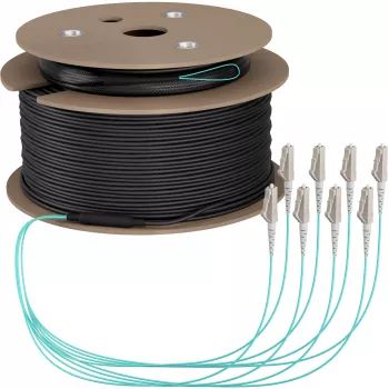 EFB Elektronik trunk kabel U-DQ ZN BH OM3 8G 1x8 LC-LC 130 m Dca LSZH - 130 m O8322S130OM3
