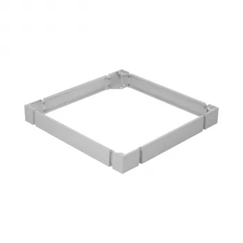 EFB Elektronik podstavek za 600x600mm omrežne omare, siv PEL-SOK66VV.GR