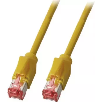 EFB-Elektronik RJ45 Cat.5e S/UTP PUR patch kabel, 1m, rumen, za vlečne verige K8032.1
