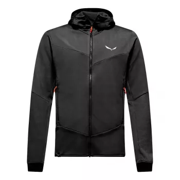 Salewa Sella Crevasse HD moška flis jakna, Black Out, velikost XL