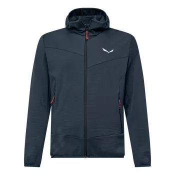 Salewa Puez Altavia PL moška flis jakna s kapuco Blueberry velikost M