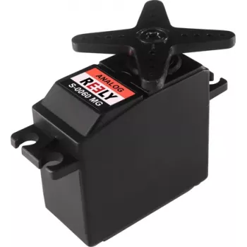 Reely Standard-Servo S-0060 MG analogni servo kovinski prenos JR konektor RE-6605913