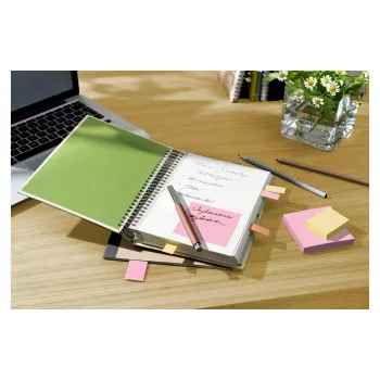 3M Post-it Recycling Notes 655-1RPT-N, 127 x 76 mm, vijolične, 100 listov, 100 % recikliran papir