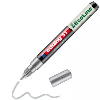 Edding 51 EcoLine lakirni marker srebrn 1-2 mm 4-51-054
