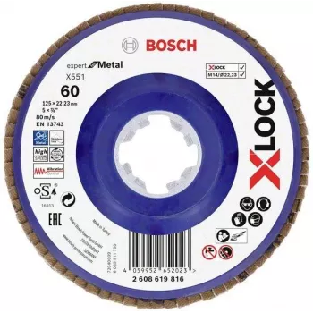 Bosch Accessories 2608619816 X-LOCK Best for Ceramic diamantna rezalna plošča 125 mm