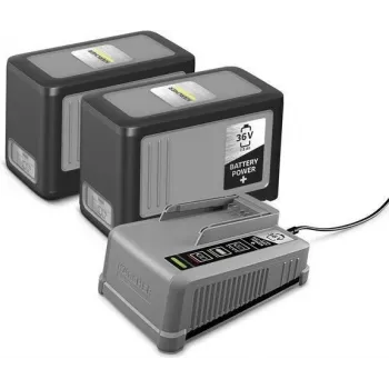 Kärcher Battery Power+ 36/75 začetni komplet – 36V 7.5Ah Li-Ion baterija in hitri polnilnik 2.445-070.0