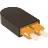 BLUELAN BlueOptics optični loopback adapter OM2 50/125µm multimode SC/UPC duplex keramična ferula – od -40 °C do +85 °C (BOLBSCOM2)