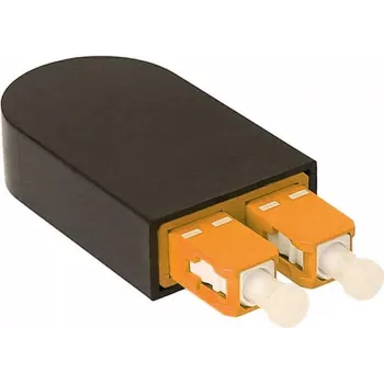 BLUELAN BlueOptics optični loopback adapter OM2 50/125µm multimode SC/UPC duplex keramična ferula – od -40 °C do +85 °C (BOLBSCOM2)