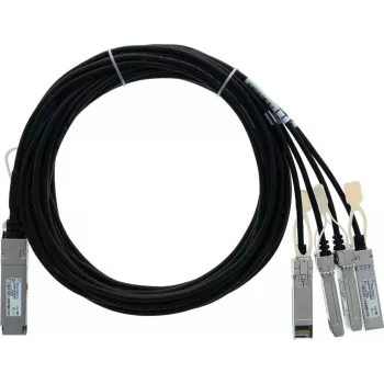 BlueLAN 40G QSFP+ na 4x10G SFP+ pasivni direktni prelomni kabel, 2m, AWG30, združljiv z NVIDIA (MCC1V30A-002-BL)