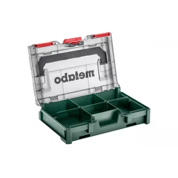 Metabo 626896000 vložek za orodno škatlo metaBOX 63 XS, ABS, zelen/prozoren
