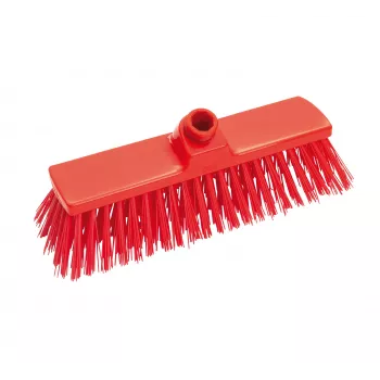 Haug Bürsten glava metle rdeča plastična 30 cm širine (FC88701)