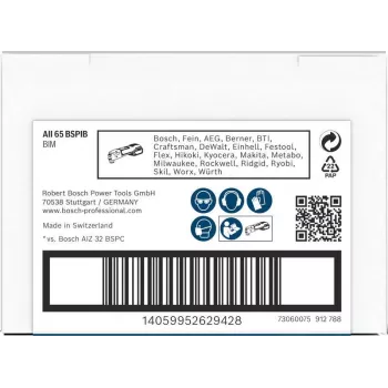Bosch Expert for MultiMaterial potopni žagin list PRO AII 65 BSPIB, StarlockPlus, 65 x 40 mm, bimetal 2608669085