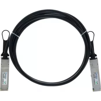 BlueLAN 400G QSFP112 Direct Attach bakreni kabel, 0,5 m, združljiv z Amphenol NJAAKK-0006 NJAAKK-0006-BL